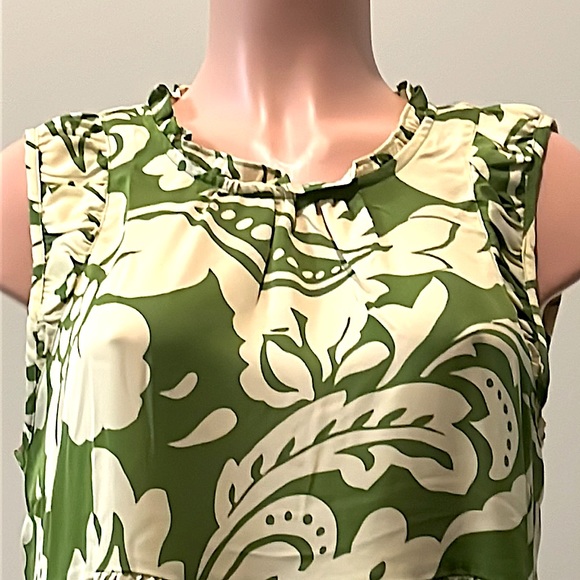 Umgee Mix Floral Border Midi Dress with Pockets
